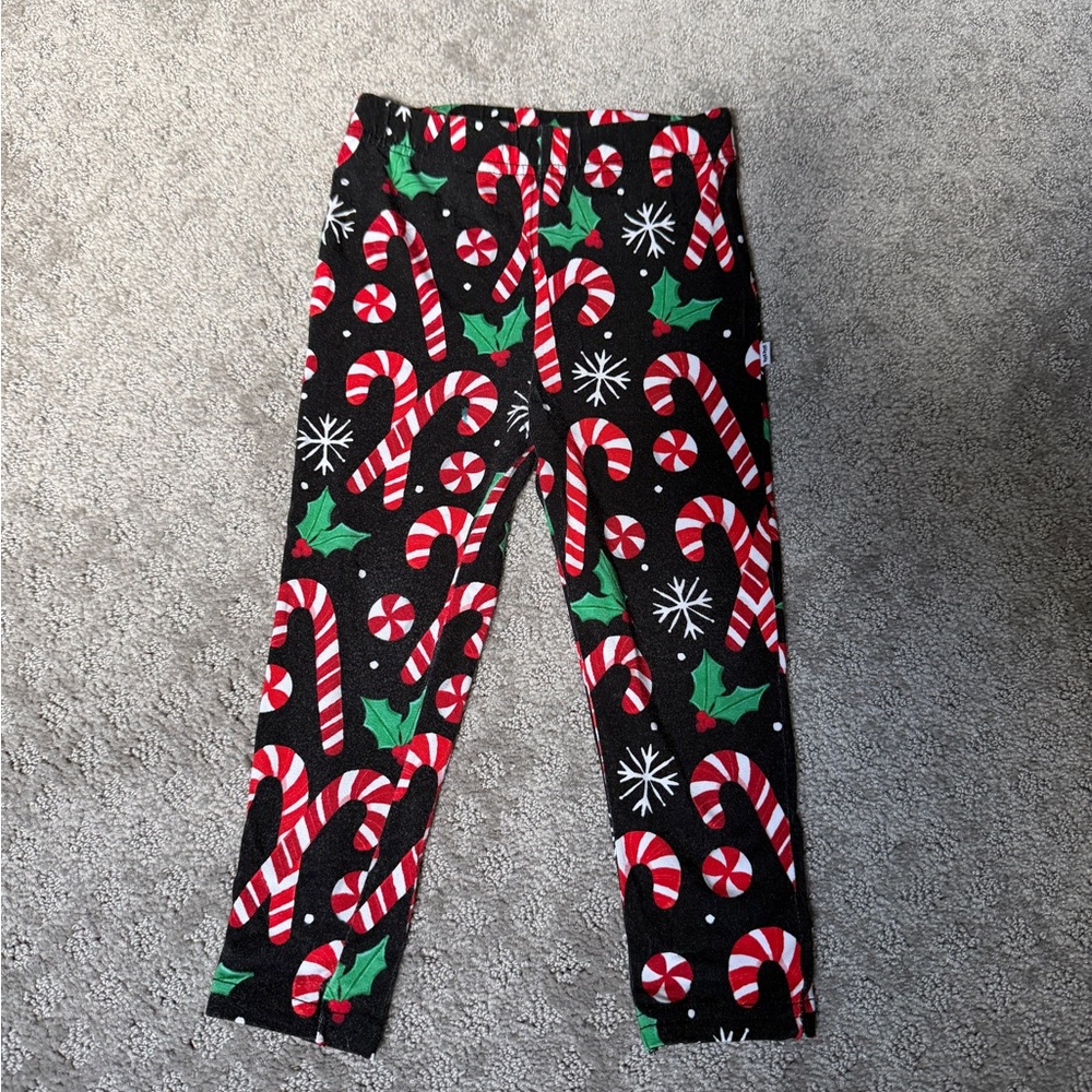 Little Sleepies Candy Cane Print Pants